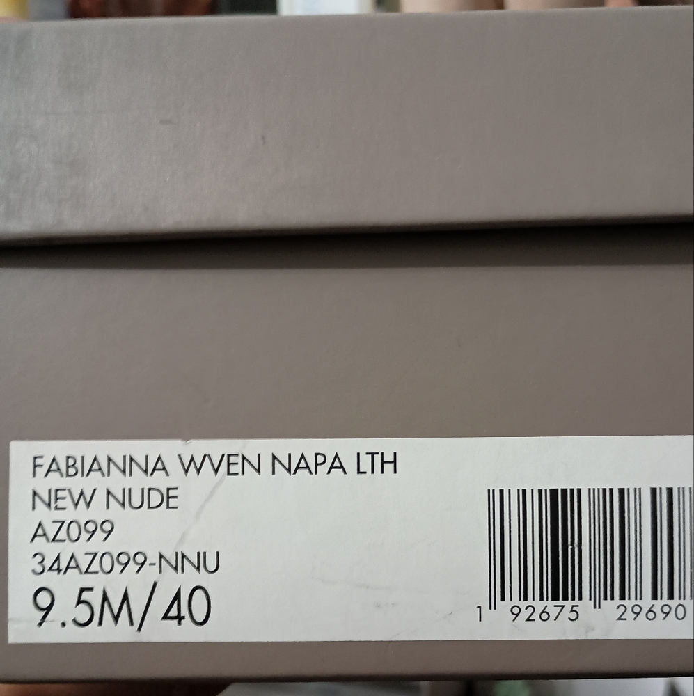 BCBG MAXAZRIA Fabienna Woven Napa Leather Mule – Nude | 9.5M / EU 40 - Picture 14 of 14